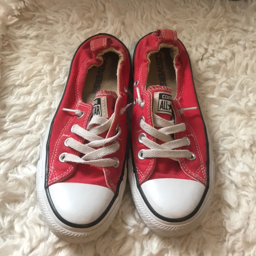 Red converse